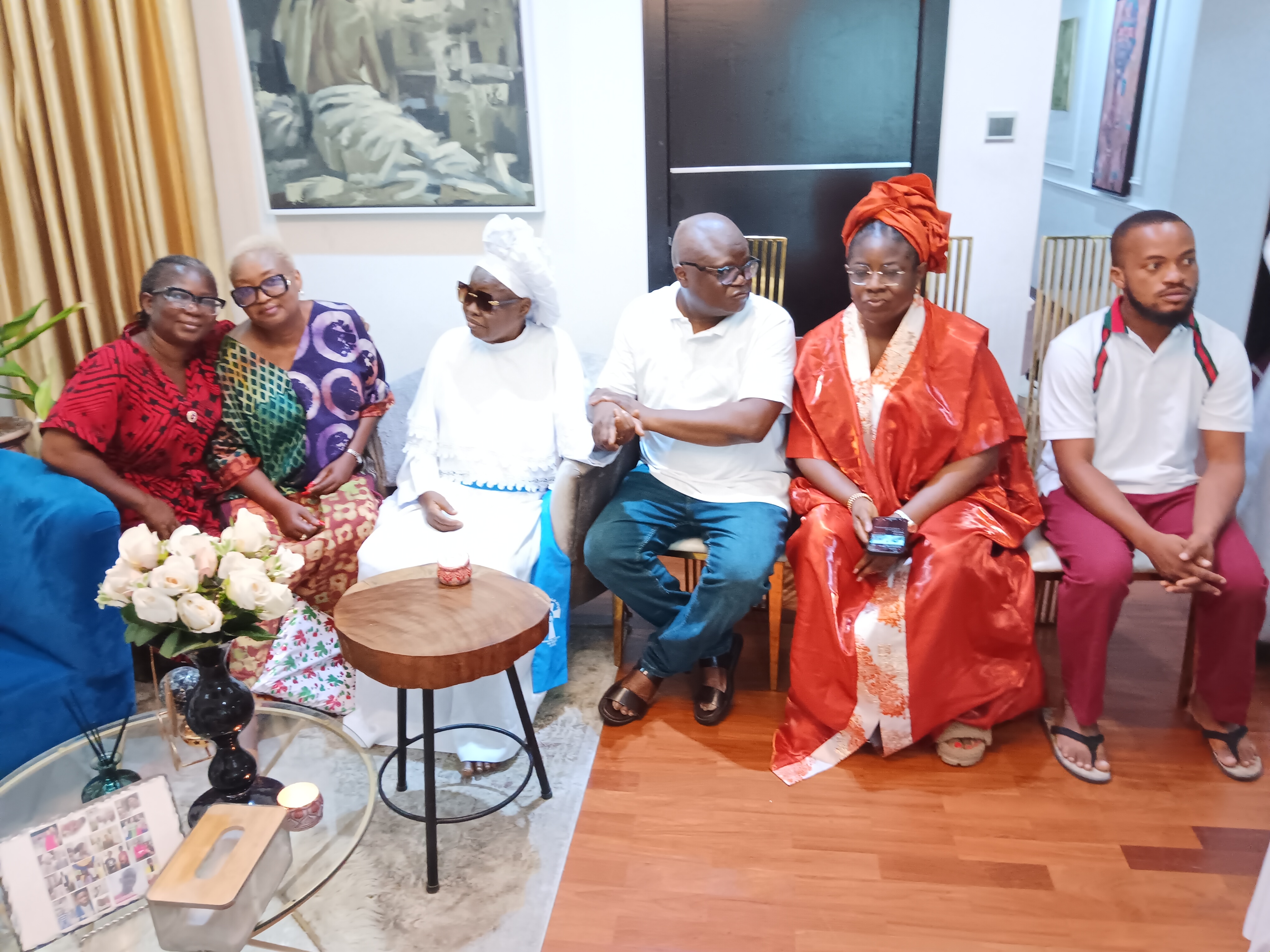 85th BirthdayPrayer for Grandma@ Abby's