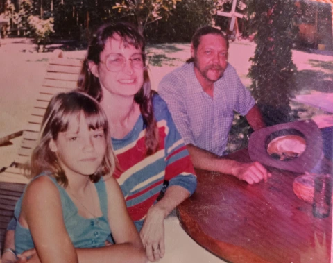 Nicole, Mom, and Dad